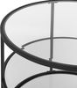 Couchtisch BIRNEY Spiegeleffekt Schwarz Bild 5