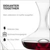 Eisch No Drop Effekt Dekanter 22,8 cm im Geschenkkarton Bild 2