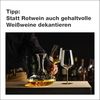 Eisch No Drop Effekt Dekanter 22,8 cm im Geschenkkarton Bild 3