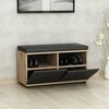 Dmora Schuhregal Brachium 80 x 35 x 42 cm Braun, 8 Paar, Regal Bild 4