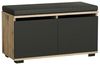 Dmora Schuhregal Brachium 80 x 35 x 42 cm Braun, 8 Paar, Regal Bild 3