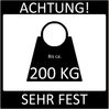 Dibapur® R45H6 Kaltschaummatratze SEHR FEST bis ca. 200 Kg Doppeltuchbezug Gesamthöhe ca. 25 cm (150x200 cm) Bild 2