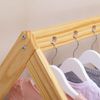 IDIMEX Kinderkleiderschrank SALLY Kindergarderobe im Haus Design, 4 Ablagen & Kleiderstange natur/weiß Bild 5