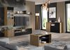 AURIS 3D Kommode 135 cm Artisan Eiche / Schwarz matt Bild 5