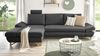 Ecksofa Skalm in grau mit Bettfunktion 284 cm Bild 2