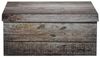 Home4You Aufbewahrungsbox 4er Set, B 51 cm x T 37 cm, mit Deckel, Grau, recyceltes Karton, Holzoptik Bild 5