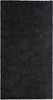 Teppich schwarz 80x150 cm Shaggy DEMRE Bild 1