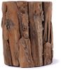 CREEDWOOD Dekosäule HOLZ SÄULE "MALEA 40", Treibholz, 40cm, Natur Blumen Podest Bild 4