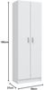 Mehrzweckschrank >Cupboard< in Weiß - 59x180x37 (BxHxT) Bild 2