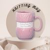 Boxer Gifts Keeps Me from Unraveling Novelty Knitting Mug Realistische Garndetails Tolles Weihnachts , Geburtstags oder Muttertagsgeschenk für Sie, Keramik Bild 2