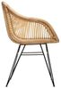 Sessel Koeta - Metall & Rattan - Beige - Atmosphera créateur d'intérieur Bild 5