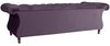 Ivette Sofa 3-Sitzer Samtvelours Purple Buche Nussbaumfarben Bild 3