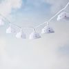 Lights4fun LED-Lichterkette 10er Wolken Lichterkette Kinderzimmer Bild 2