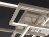 LED Deckenleuchte VISO dimmbar, Metall in Alluminium gebürstet, Breite 67cm Bild 3