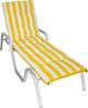 Herlag Liegenauflage Mia, Auflage Gartenliege 200x60x5cm Easy-Drop Bänder Bild 2