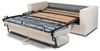 Vente-unique - LORETO Sofa Stoff Beige - B 223 cm95 cm x H 90 cm x L 195 cm Bild 4