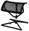Fußauflage LEGpro Ottomann höhenverstellbar Stoff Büro Schreibtisch Bild 3