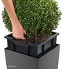 LECHUZA CUBICO Premium 40 silber metallic 18195 Bild 4
