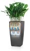 LECHUZA CUBICO Premium 40 silber metallic 18195 Bild 5