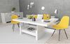 designimpex Couchtisch Aversa H-111 Weiß Hochglanz Schublade höhenverstellbar ausziehbar, Funktionstisch, Wohnzimmertisch, Tisch, Esstisch, Sofatisch, Schublade Bild 4