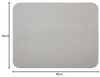 5five Simply Smart Badematte Kieselgur-Matte Grau, 45 x 35 cm, Kieselgur (Diatomit) Bild 2