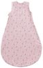 Baby Schlafsack Esel Emmi Girl Flora rose aus Musselin mit Jerseyfutter, Neugeborenenschlafsack Größe 44, zartrosa, TOG 0,50 Bild 2