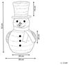 Weihnachtsdekoration LED OLAFSVIK Schneemann 52 cm Naturfarben Bild 3