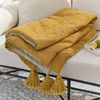 Mirabeau Tagesdecke Plaid Rabea gelb Bild 3