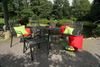 Greemotion Bank Toulouse, Stahl, Gartenbank, stapelbar, Outdoor Bank Bild 5