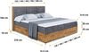 ALTDECOR Boxbett LOLLI1 (Multipocket-Matratze H4. H3 Matratze Bonellfederung. Topper. Kopfteil) Bild 2