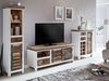 TV-Bank massivum Perth 150x60x50 cm recyceltes Holz weiß bunt Vintage Fernsehtisch Landhausstil Lowboard Shabby Chic Bild 2
