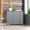 vidaXL Sideboard Grau 80x40x73 cm Kiefernholz Panama 282659 Bild 2