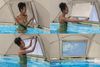 Steel Pro MAX™ Frame Pool Komplett-Set mit Filterpumpe Ø 396 x 107 cm, Op Art-Design, rund Bild 5