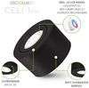 SSC-LUXon LED Aufbaustrahler CELI-1BM Aufbauspot schwarz flach schwenkbar mit LED RGB WiFi, Warmweiß bis Tageslicht Bild 5