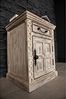 Nachttisch Mango / Akazie 45x40x60 weiß gewachst CASTLE-ANTIK #259 Bild 5