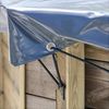 Winterplanen für GRE Echtholz-Pools - 580 g/m² - Für Vermela Holzpool Bild 3