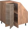 Dachschrägenschrank Eckschrank Rion Sonoma/Goldkraft Eiche 75.6 x 81.6 cm mit 1 Tür Vicco Bild 4