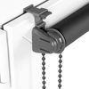 Verdunkelungsrollo Klemmfix ohne Bohren 45x150 cm Grau Verdunklungsrollo Fensterrollo Rollo Seitenzugrollo Klemmrollo für Fenster & Tür Bild 2