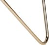 Beliani 'Meridian II' Couchtisch, Glas/Metall, Gold, 50 x 55 cm Bild 5