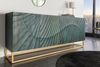 riess-ambiente Sideboard SCORPION 180cm türkis / gold · Anrichte aus Mango-Massivholz, Metall-Gestell · Kommode mit 4 Fächern · 3D Schnitzereien · Wohnzimmer Bild 5