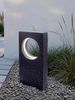 Arnusa LED Solarleuchte Moderne Gartenleuchte Gartenlampe Solarlampe, Tageslichtsensor, LED fest integriert, Tageslichtweiß, 63,5 x 18 x 32 cm Gartenstatue Bild 3