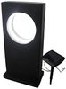 Arnusa LED Solarleuchte Moderne Gartenleuchte Gartenlampe Solarlampe, Tageslichtsensor, LED fest integriert, Tageslichtweiß, 63,5 x 18 x 32 cm Gartenstatue Bild 5