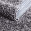 carpet city Shaggy Hochflor Teppich - 230x320 cm - Anthrazit - Langflor Wohnzimmerteppich - Einfarbig Uni Modern - Flauschig-Weiche Teppiche Schlafzimmer Deko Bild 4