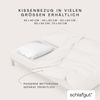 Schlafgut Knitted Jersey Bettwäsche | Kissenbezug einzeln 60x80 cm | full-white Bild 4