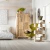 Kare Design Puro Schrank, Kleiderschrank Massivholz, Flurschrank Holz, (H/B/T) 190 x 100 x 58 cm Bild 2