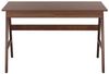 Schreibtisch dunkler Holzfarbton 120x70 cm 2 Schubladen SHESLAY Bild 4