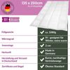 B!HOME Winterdecke extra Daunen 135x200cm (1080g) Kassettenstegbett - Saison: Winter+, Größe: 135 x 200 cm Bild 2