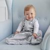 Baby Schlafsack 1. 0 TOG, Bio-Baumwolle, Tragbare Babydecke, Schlafsack mit 2-Wege-Reißverschluss, Ganzjahres-Baby-Schlafsack, Kleinkind Junge Mädchen Neugeborenes, Clouds, X-Large (18-24 Months) Bild 2