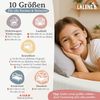 Laleni Jersey Babybett 80x160 cm 2er Set - Oeko-TEX zertifiziertes Spannbettlaken - Kinder Hausbett Bezug 100% Baumwolle - Baby Bettwäsche - Ivory Bild 2