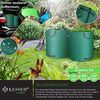 KESSER® Gartensack Set Laubsack Gartenabfallsack inkl. Handschuhe - Selbststehend 4 Griffe Stabil Robust & Faltbar - Laubsäcke Rasenschnitt Gartensäcke für Gartenabfälle Grünschnitt Grün, 6x500 Liter Bild 4